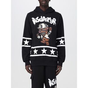 Disclaimer Sweatshirt Men Black